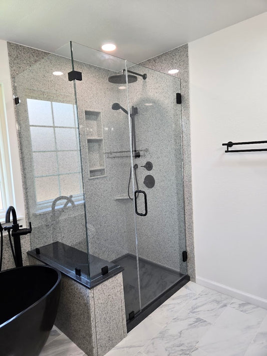 Transforming Bathrooms, One Tub at a Time: A Stunning Tub and Shower Remodel in Antioch, IL