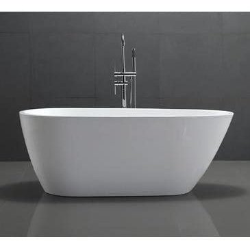 Legion Furniture 68" White Acrylic Tub - No Faucet WE6515-J