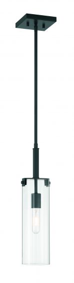 Winfield 1-Light Mini-Pendant in Matte Black