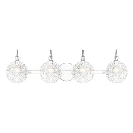 Addison 4-Light Bathroom Vanity Light in Polished Chrome