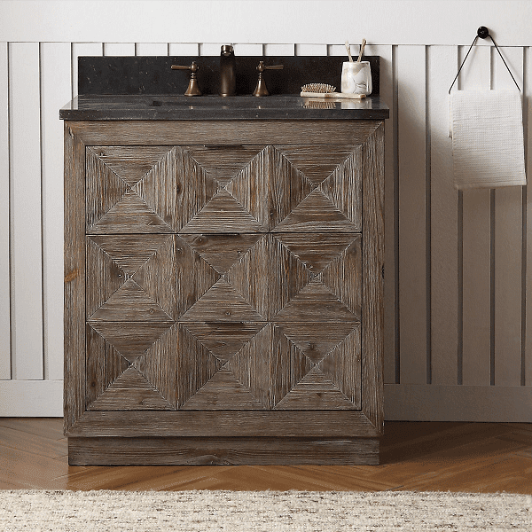 Legion Furniture 36" Wood Sink Vanity Match With Marble Wh 5136" Top -No Faucet WH8736