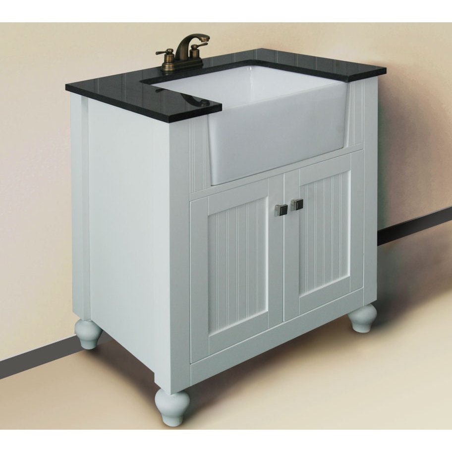 Legion Furniture 30" Sink Vanity Without Faucet WLF6022-W