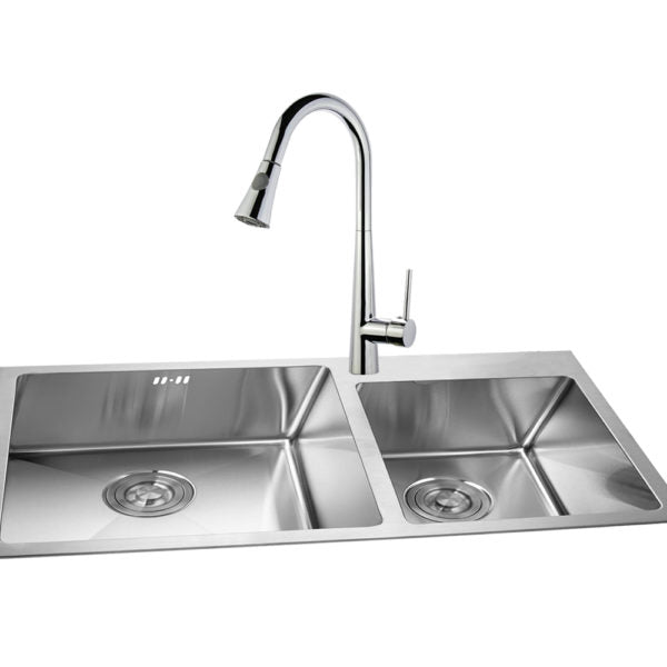 Legion Furniture ZK88402AB-PC ZK Series Single Hole Pull-Down Faucet