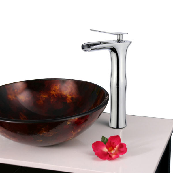 ZL10129B2-PC Legion Furniture Single Hole Single Handle Bathroom Faucet with Drain Assembly