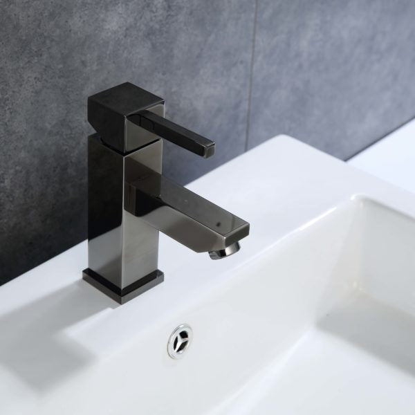 ZY6001-GB Legion Furniture Single Hole Single Handle Bathroom Faucet with Drain Assembly