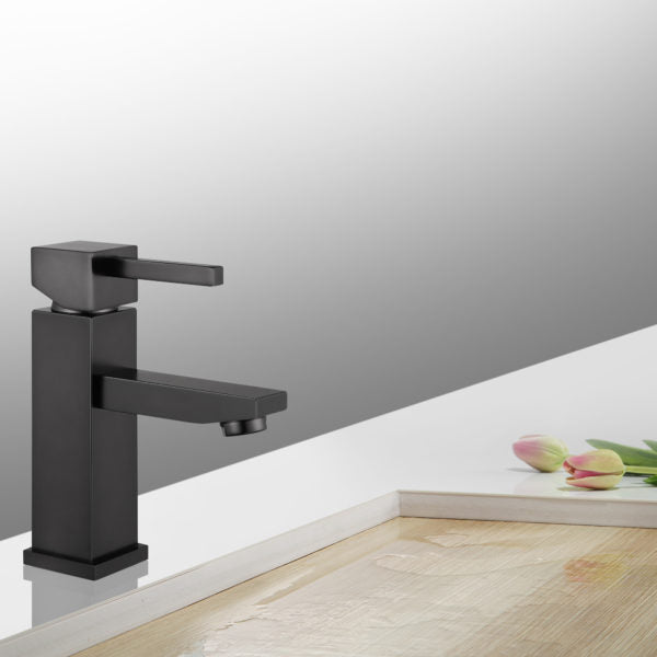 ZY6003-OR Legion Furniture Single Hole Single Handle Bathroom Faucet with Drain Assembly