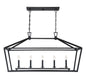 Townsend 5-Light Linear Chandelier in Classic Bronze
