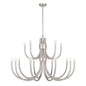 Sorrento 15-Light Chandelier in Satin Nickel
