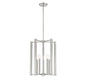 Benson 5-Light Pendant in Satin Nickel