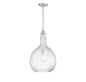 Brandon 1-Light Pendant in Satin Nickel