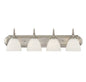 Herndon 4-Light Bathroom Vanity Light in Satin Nickel