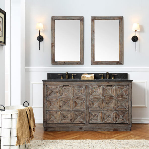 Legion Furniture Wood Sink Vanity With Marble