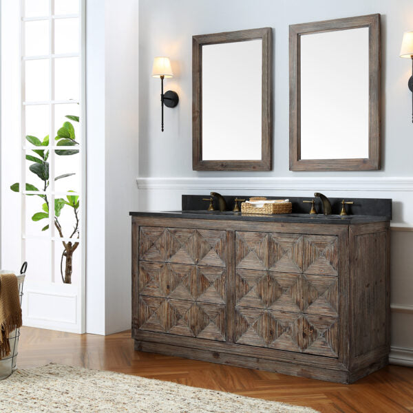 Legion Furniture Wood Sink Vanity With Marble