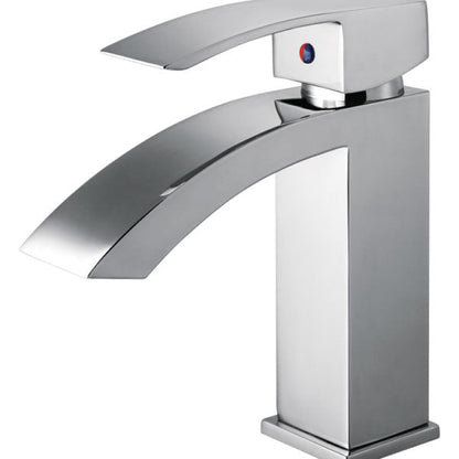ZL12266-PC Legion Furniture Single Hole Single Handle Bathroom Faucet with Drain Assembly