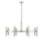 16-Light Chandelier in Brushed Nickel