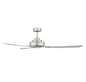 58" Ceiling Fan in Brushed Nickel