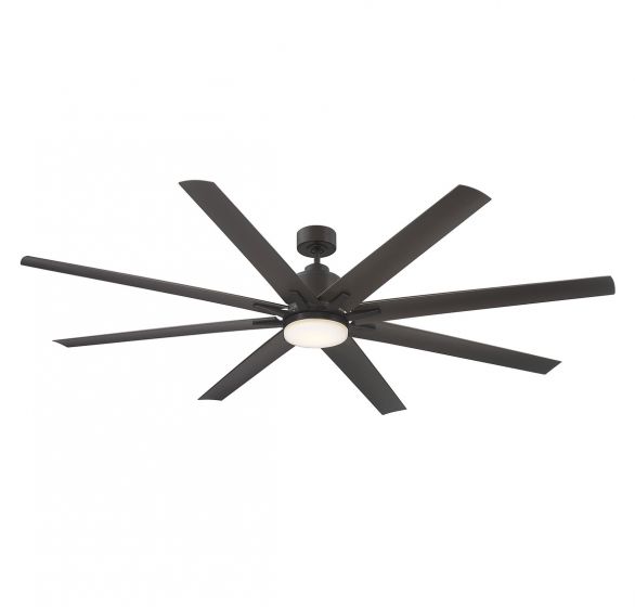 72" LED Outdoor Ceiling Fan in Oil Rubbed Bronze
